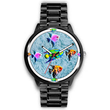 Load image into Gallery viewer, AngelFish Print Wrist watch - Free Shipping