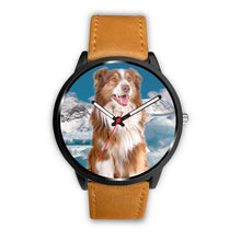 Load image into Gallery viewer, Australian Shepherd Print Wrist Watch - Free Shipping