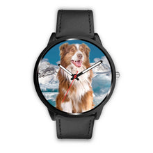 Load image into Gallery viewer, Australian Shepherd Print Wrist Watch - Free Shipping