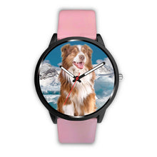 Load image into Gallery viewer, Australian Shepherd Print Wrist Watch - Free Shipping