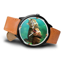 Load image into Gallery viewer, American Bobtail Cat Art Print Wrist watch - Free Shipping
