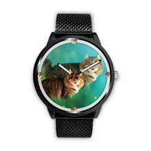 Load image into Gallery viewer, American Bobtail Cat Art Print Wrist watch - Free Shipping