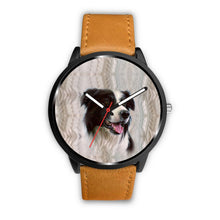 Load image into Gallery viewer, Border Collie Dog Print Wrist Watch-Free Shipping