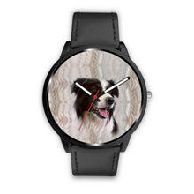 Load image into Gallery viewer, Border Collie Dog Print Wrist Watch-Free Shipping
