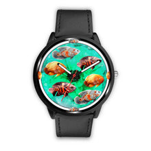 Load image into Gallery viewer, Beautiful Oscar Fish Print Wrist watch - Free Shipping