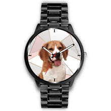Load image into Gallery viewer, Beagle Dog Print Wrist Watch- Free Shipping