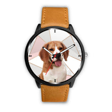 Load image into Gallery viewer, Beagle Dog Print Wrist Watch- Free Shipping