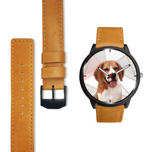 Load image into Gallery viewer, Beagle Dog Print Wrist Watch- Free Shipping