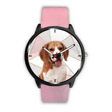 Load image into Gallery viewer, Beagle Dog Print Wrist Watch- Free Shipping
