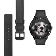 Load image into Gallery viewer, Beagle Enjoying Music Print Wrist Watch- Free Shipping