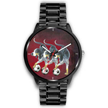 Load image into Gallery viewer, Awesome Bluetick Coonhound Dog Print Wrist Watch-Free Shipping