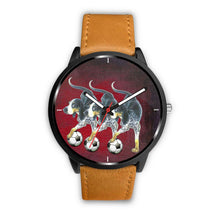 Load image into Gallery viewer, Awesome Bluetick Coonhound Dog Print Wrist Watch-Free Shipping