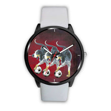 Load image into Gallery viewer, Awesome Bluetick Coonhound Dog Print Wrist Watch-Free Shipping