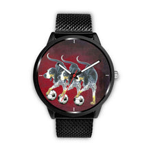 Load image into Gallery viewer, Awesome Bluetick Coonhound Dog Print Wrist Watch-Free Shipping