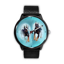 Load image into Gallery viewer, Amazing Doberman Pinscher Dog Print Wrist Watch-Free Shipping