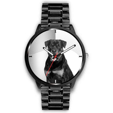 Load image into Gallery viewer, Amazing Rottweiler Dog Print Wrist Watch- Free Shipping