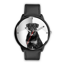 Load image into Gallery viewer, Amazing Rottweiler Dog Print Wrist Watch- Free Shipping