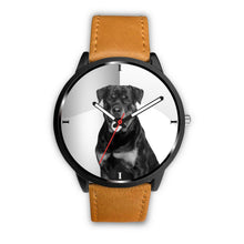 Load image into Gallery viewer, Amazing Rottweiler Dog Print Wrist Watch- Free Shipping