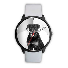 Load image into Gallery viewer, Amazing Rottweiler Dog Print Wrist Watch- Free Shipping