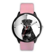 Load image into Gallery viewer, Amazing Rottweiler Dog Print Wrist Watch- Free Shipping