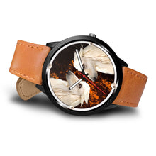 Load image into Gallery viewer, Afghan Hound Dog Art Print Limited Edition Wrist Watch - Free Shipping