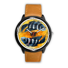 Load image into Gallery viewer, African Cichlid Fish Print Wrist Watch - Free Shipping