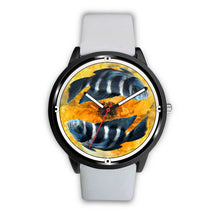Load image into Gallery viewer, African Cichlid Fish Print Wrist Watch - Free Shipping