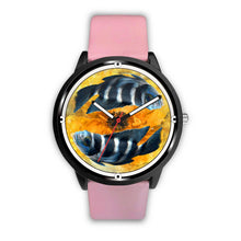 Load image into Gallery viewer, African Cichlid Fish Print Wrist Watch - Free Shipping