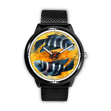 Load image into Gallery viewer, African Cichlid Fish Print Wrist Watch - Free Shipping