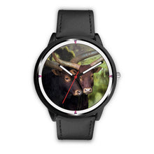 Load image into Gallery viewer, Ankole Watusi Cattle Print Wrist watch - Free Shipping