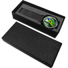 Load image into Gallery viewer, Blue Headed Parrot Art Print Wrist watch - Free Shipping