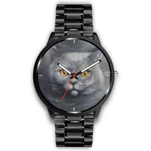 Load image into Gallery viewer, Amazing Russian Blue Cat Print Wrist Watch-Free Shipping