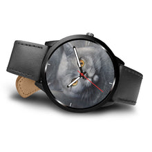 Load image into Gallery viewer, Amazing Russian Blue Cat Print Wrist Watch-Free Shipping
