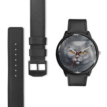 Load image into Gallery viewer, Amazing Russian Blue Cat Print Wrist Watch-Free Shipping