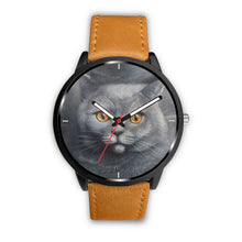 Load image into Gallery viewer, Amazing Russian Blue Cat Print Wrist Watch-Free Shipping