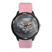 Load image into Gallery viewer, Amazing Russian Blue Cat Print Wrist Watch-Free Shipping