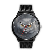 Load image into Gallery viewer, Amazing Russian Blue Cat Print Wrist Watch-Free Shipping