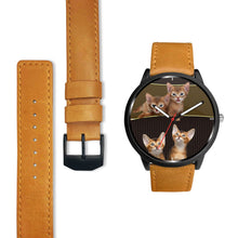Load image into Gallery viewer, Abyssinian cat Print Wrist Watch-Free Shipping