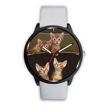 Load image into Gallery viewer, Abyssinian cat Print Wrist Watch-Free Shipping