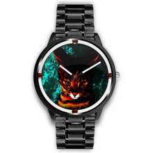 Load image into Gallery viewer, Amazing Savannah Cat Print Wrist watch - Free Shipping