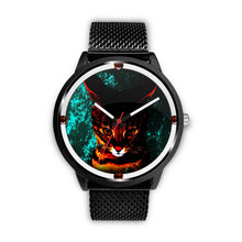 Load image into Gallery viewer, Amazing Savannah Cat Print Wrist watch - Free Shipping