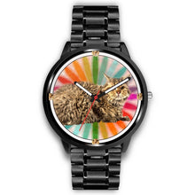 Load image into Gallery viewer, Amazing Selkirk Rex Cat Print Wrist watch - Free Shipping