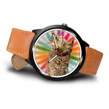 Load image into Gallery viewer, Amazing Selkirk Rex Cat Print Wrist watch - Free Shipping