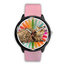 Load image into Gallery viewer, Amazing Selkirk Rex Cat Print Wrist watch - Free Shipping