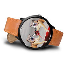Load image into Gallery viewer, Border Terrier Love Print Wrist Watch-Free Shipping