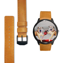 Load image into Gallery viewer, Border Terrier Love Print Wrist Watch-Free Shipping