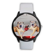 Load image into Gallery viewer, Border Terrier Love Print Wrist Watch-Free Shipping
