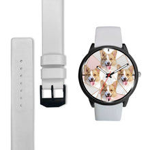 Load image into Gallery viewer, Amazing Pembroke Welsh Corgi Print Wrist Watch - Free Shipping