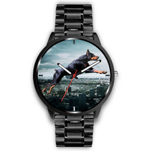 Load image into Gallery viewer, Amazing Dobermann Dog Print Wrist Watch -Free Shipping