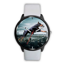 Load image into Gallery viewer, Amazing Dobermann Dog Print Wrist Watch -Free Shipping